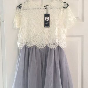 NWT Lace Tulle Dress